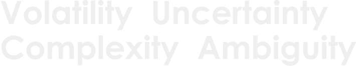 Volatility Uncertainty Complexity Ambiguity